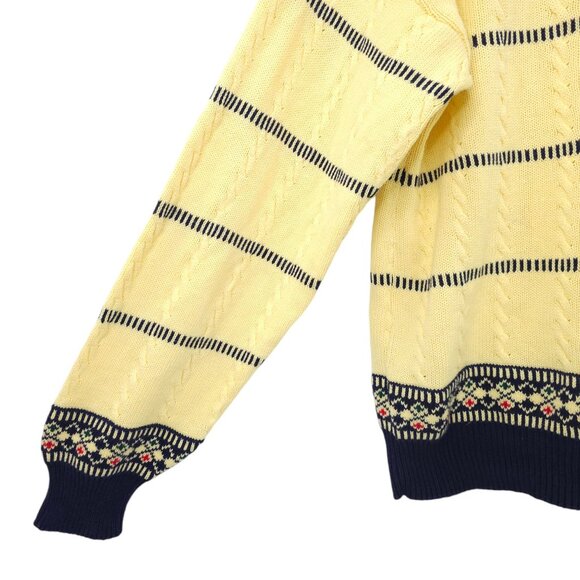 Lord Jeff Pullover Sweater Mens XL Grandpa Vintage 90s Crew Neck USA Made - Picture 16 of 16